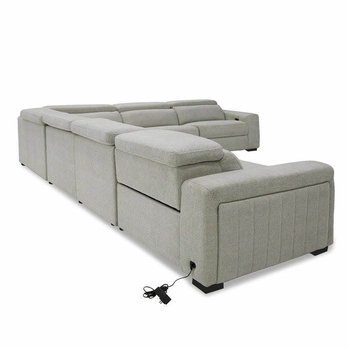 Divani Casa Gering Modern Sectional Sofa