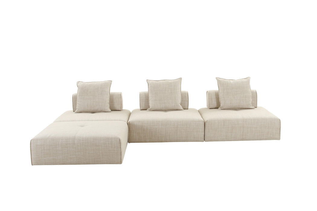 Divani Casa Mondo Modern Sectional Sofa