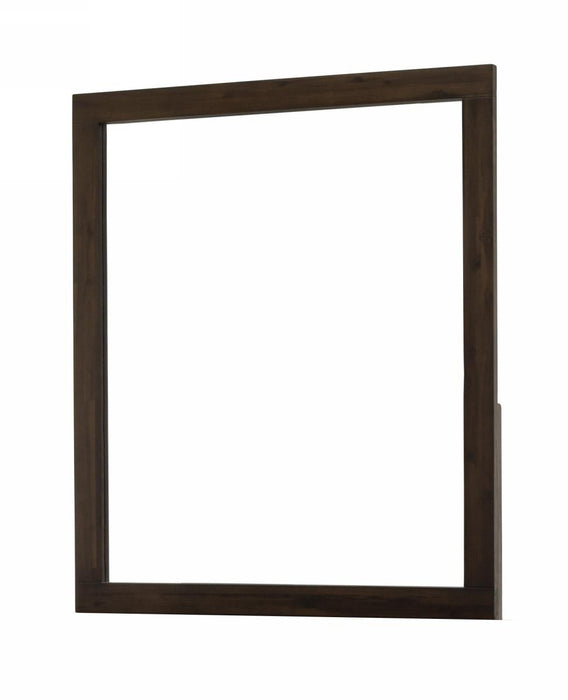 Nova Domus Fantasia - Contemporary Walnut Mirror image