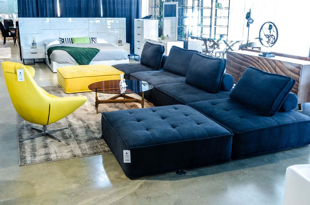 Divani Casa Nolden Modern Sectional Sofa