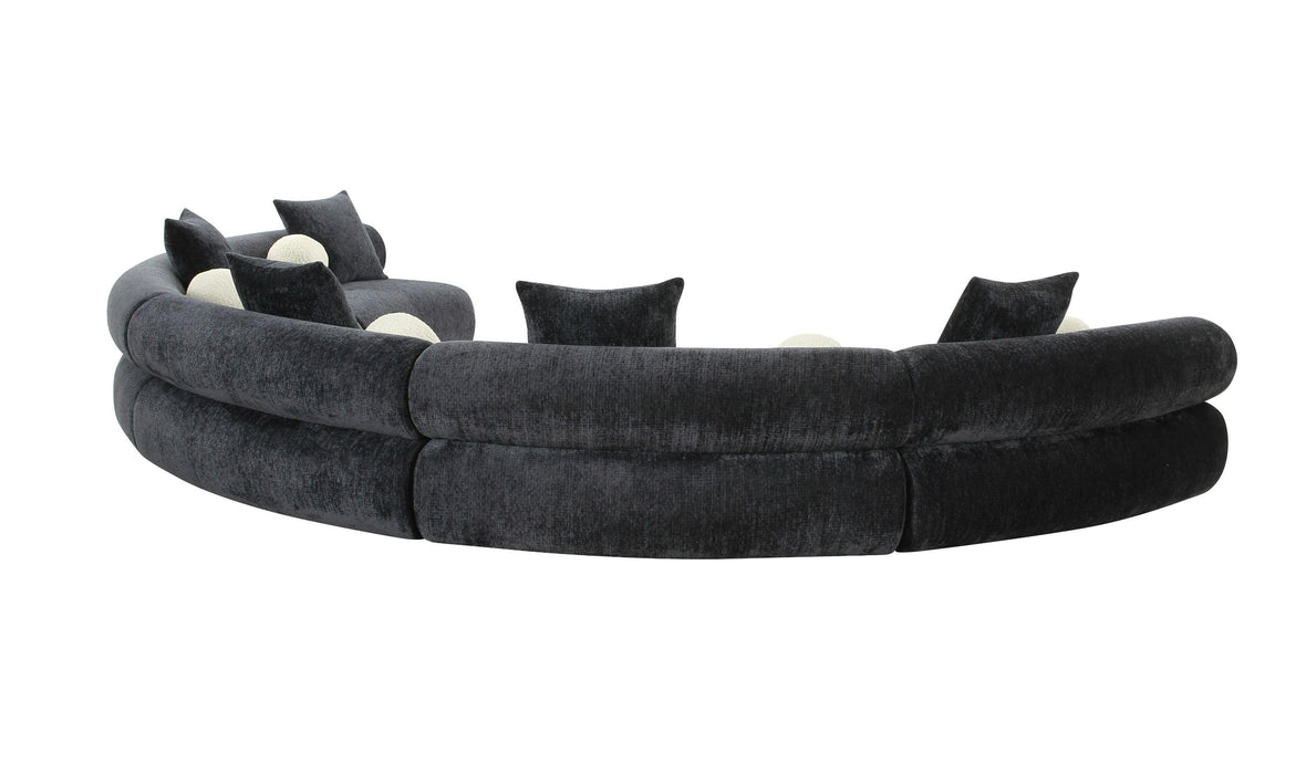 Divani Casa Simpson Contemporary Sectional Sofa