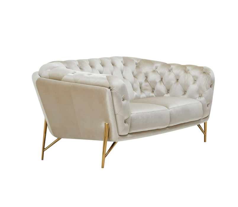 Divani Casa Stella Transitional Loveseat image