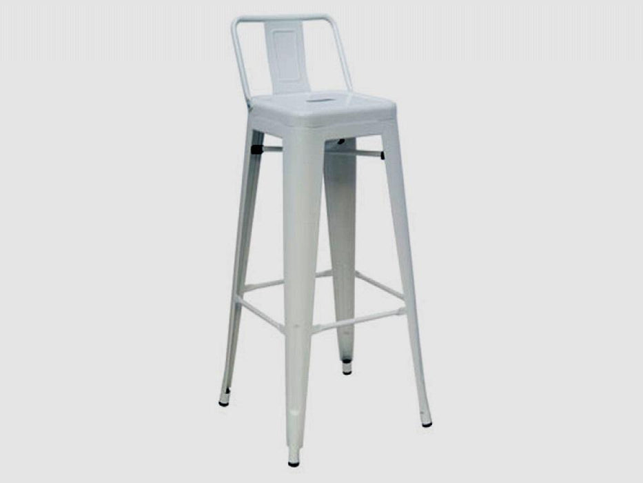 Dink - Modern White Metal Counter Stool (Set of 2) image