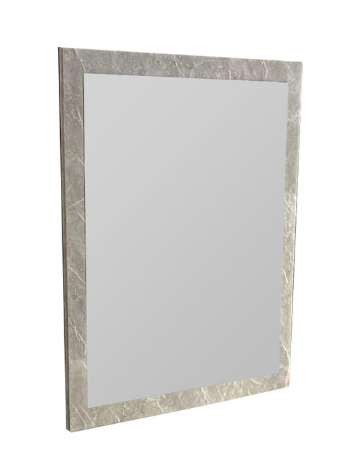 Nova Domus Marbella - Italian Modern Grey Marble Mirror image