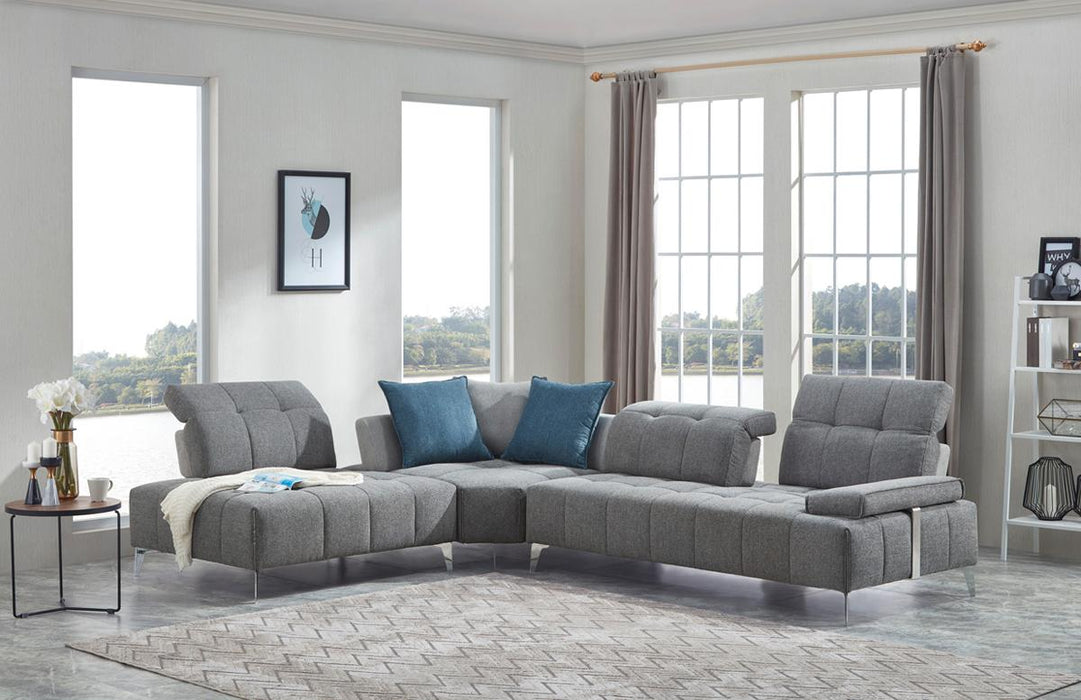 Divani Casa Nash Modern Sectional Sofa