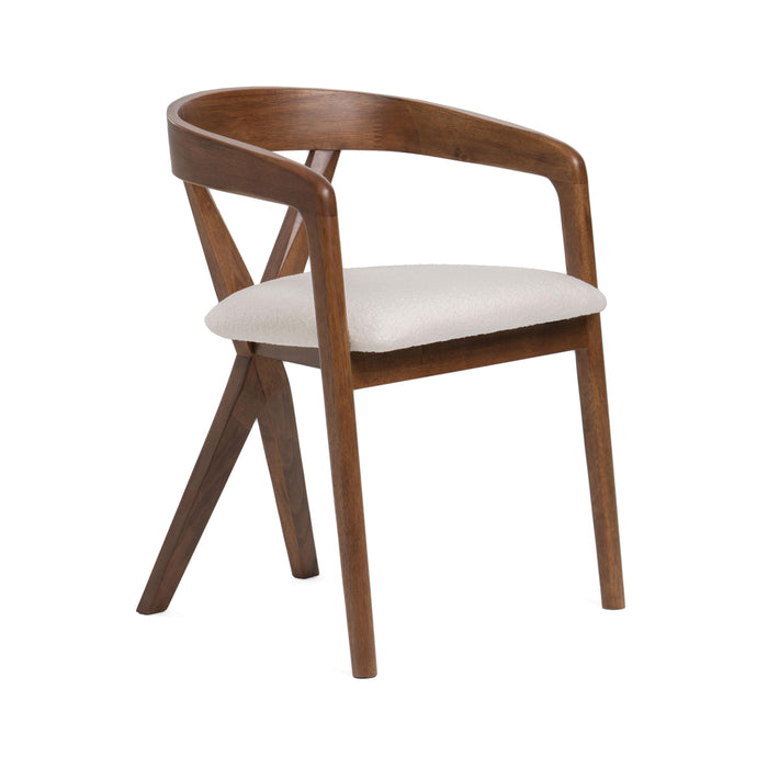 Modrest Weiss Modern Dining Chair