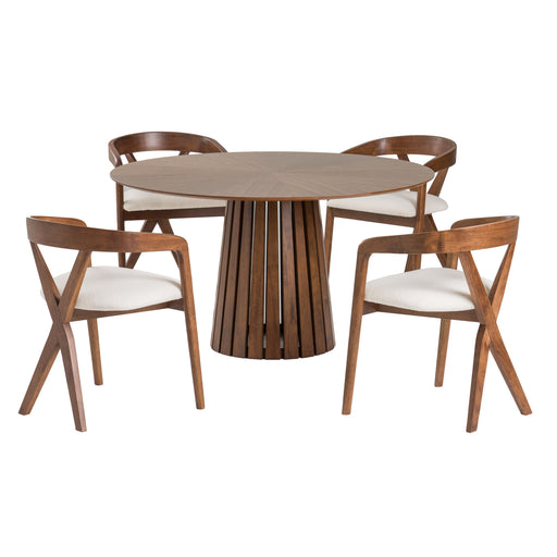 Modrest Weiss Modern Dining Set image