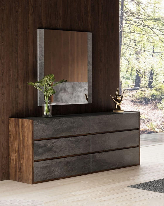 Nova Domus Rado Modern Walnut & Stucco Dresser image