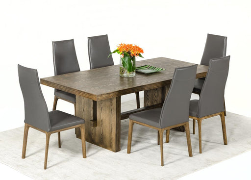 Modrest Cologne Modern White Wash Oak Dining Table image