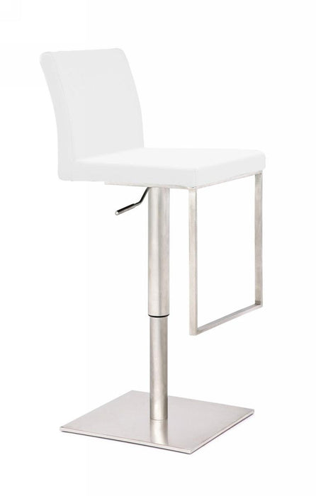 Modrest Folsum - Modern White Bar Stool image