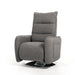 Divani Casa Fairfax Modern Grey Fabric Recliner Chair image