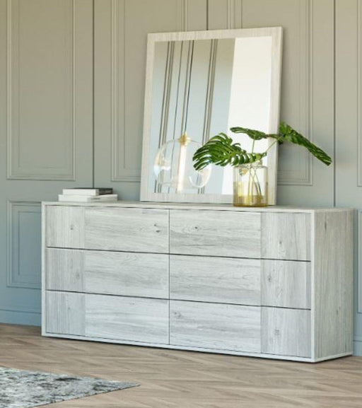 Nova Domus Asus - Modern Italian Dresser & Mirror Set image