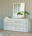 Nova Domus Asus - Modern Italian Dresser & Mirror Set image