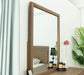 Modrest Claire - Contemporary Natural Light Mocha Acacia Mirror image