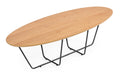 Modrest Esther - Industrial Large Oak Coffee Table image