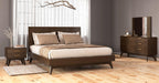 Modrest Novak - Modern Dark Oak Bedroom Set image