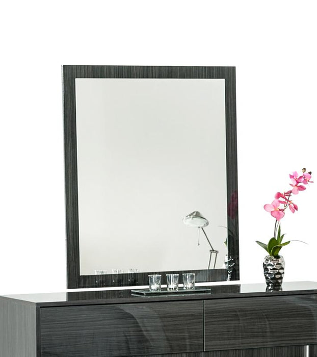 Modrest Ari Italian Modern Grey Mirror image