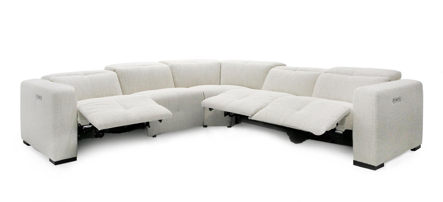 Divani Casa Beck Contemporary Sectional Sofa