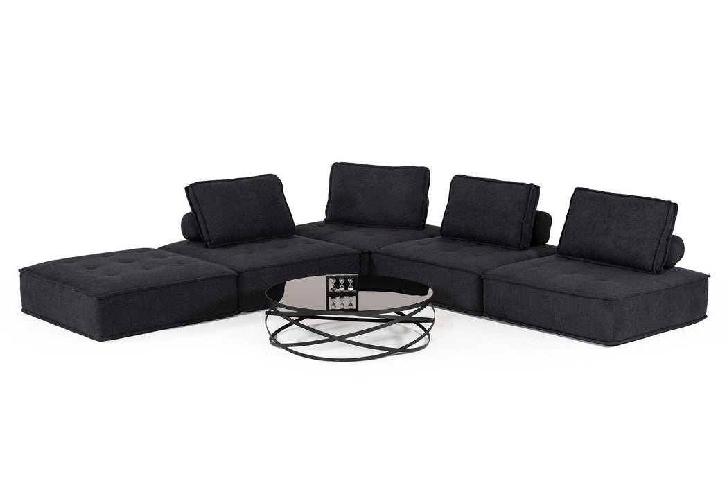 Divani Casa Nolden Modern Sectional Sofa