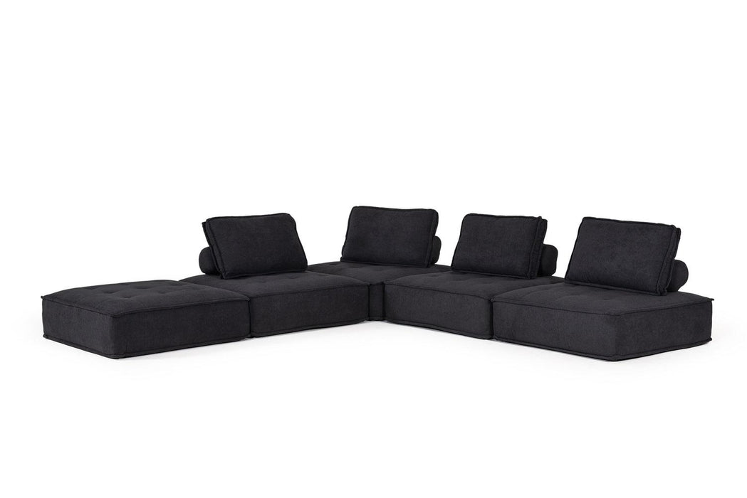 Divani Casa Nolden Modern Sectional Sofa