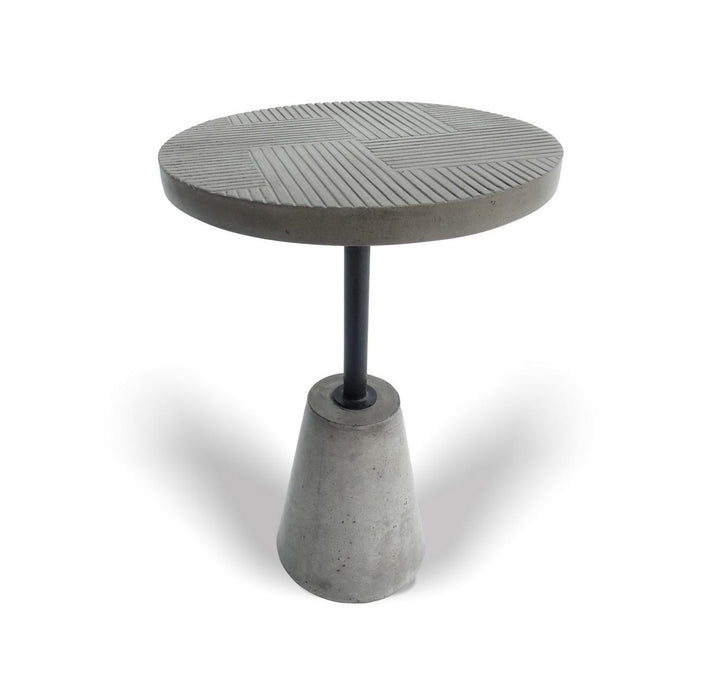 Modrest Dakan - Modern Grey Concrete End Table image