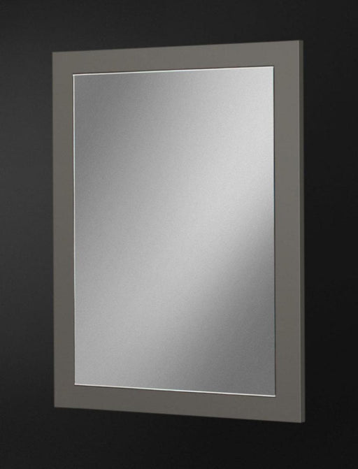 Nova Domus Lucia - Italian Modern Elm and Matte Grey Mirror image