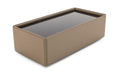 Modrest Vargas - Modern Beige Leatherette Coffee Table image