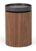 Modrest Bascom- Modern Grey and Walnut End Table image