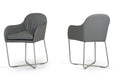 Modrest Sweeny Modern Grey Dining Chair image