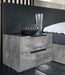 Nova Domus Ferrara - Modern Volcano Oxide Grey Nightstand image