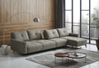 Divani Casa Kenton - Modern Grey Fabric Right Facing Sectional Sofa image