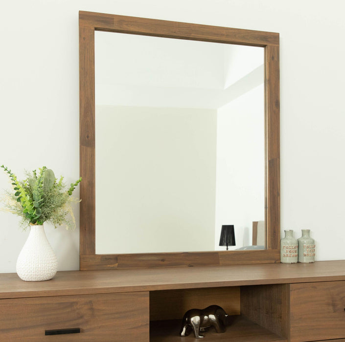 Nova Domus Fantasia - Contemporary Walnut Mirror