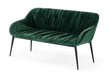 Modrest Katrina - Modern Green Fabric Bench image