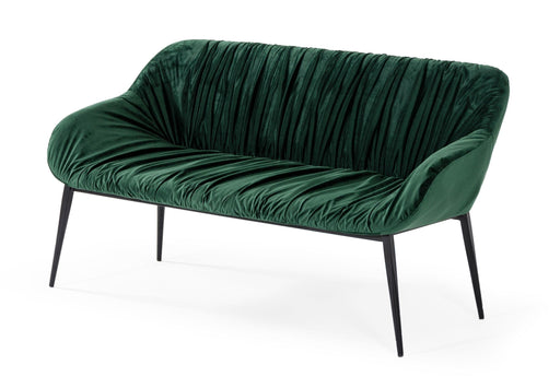 Modrest Katrina - Modern Green Fabric Bench image