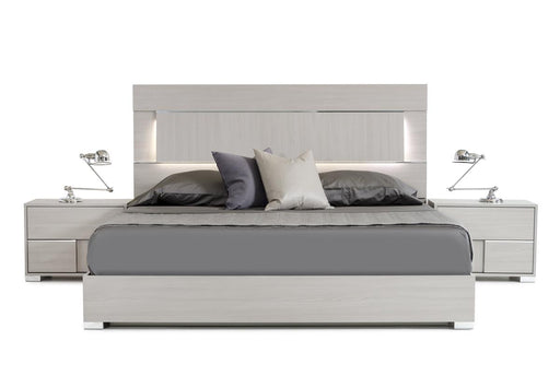 Modrest Ethan Italian Modern Grey Bed image