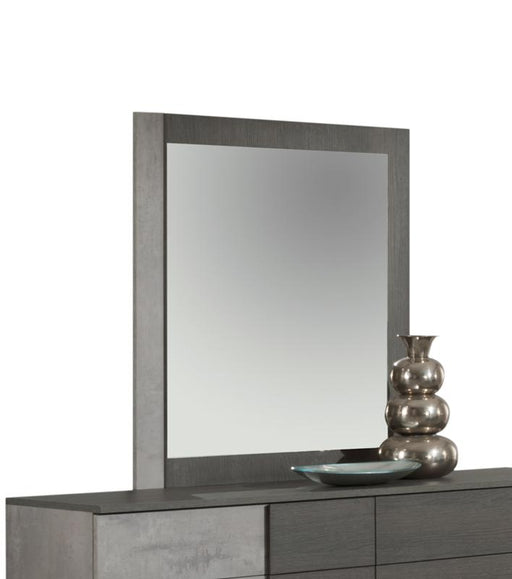 Nova Domus Palermo Italian Modern Faux Concrete & Grey Mirror image