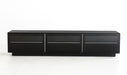 Modrest Landon Contemporary Black TV Stand image