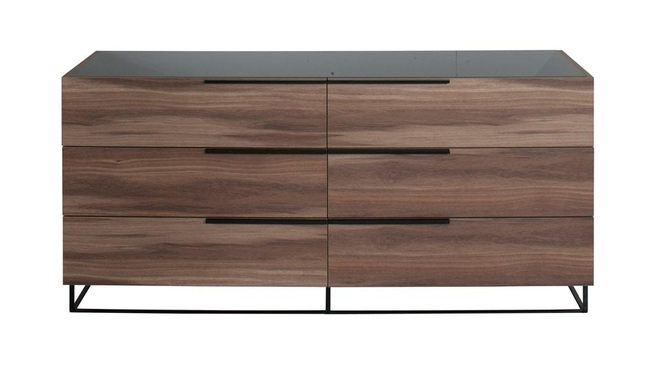 Nova Domus Matteo - Modern Italian Walnut Dresser image