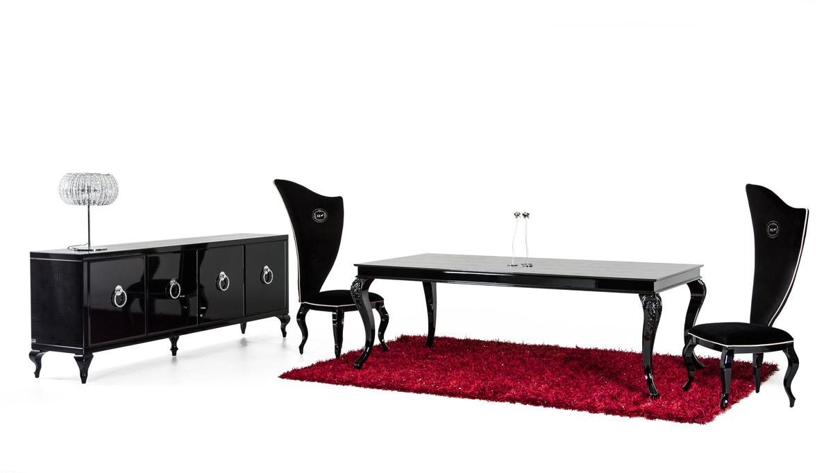 A&X Sovereign Transitional Dining Table