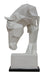 Modrest Horse - Geometric White Sculpture image