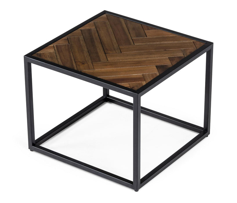 Modrest Pasada - Industrial Brown Acacia End Table image