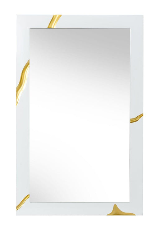 Modrest Aspen Modern White Mirror image