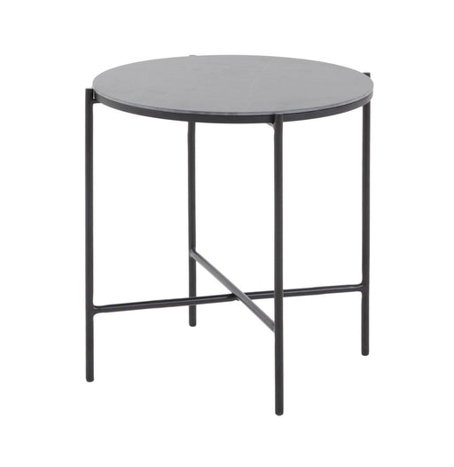 Modrest Hobart - Modern Black Ceramic End Table image