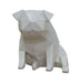 Modrest Dog - Geometric White Sculpture image