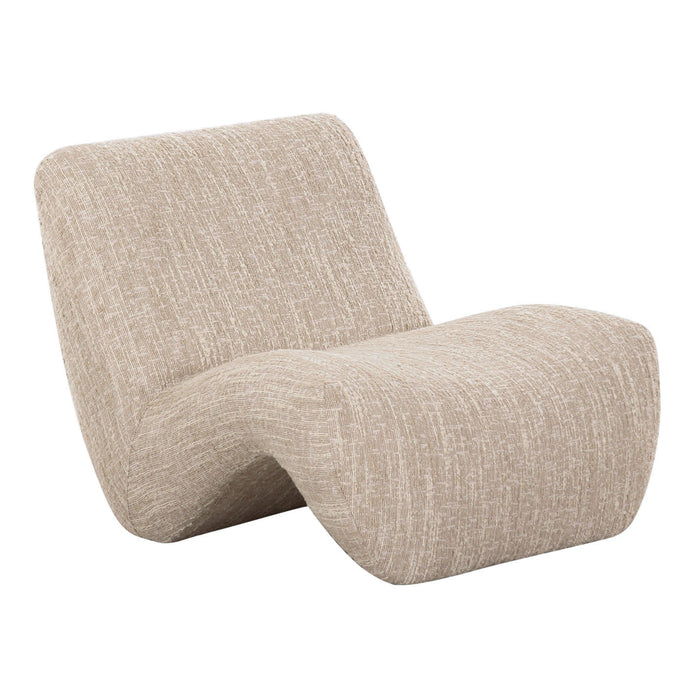 Spiro - Modern Beige Fabric Accent Chair