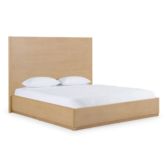 Santa Monica - Modern Natural Oak Bed