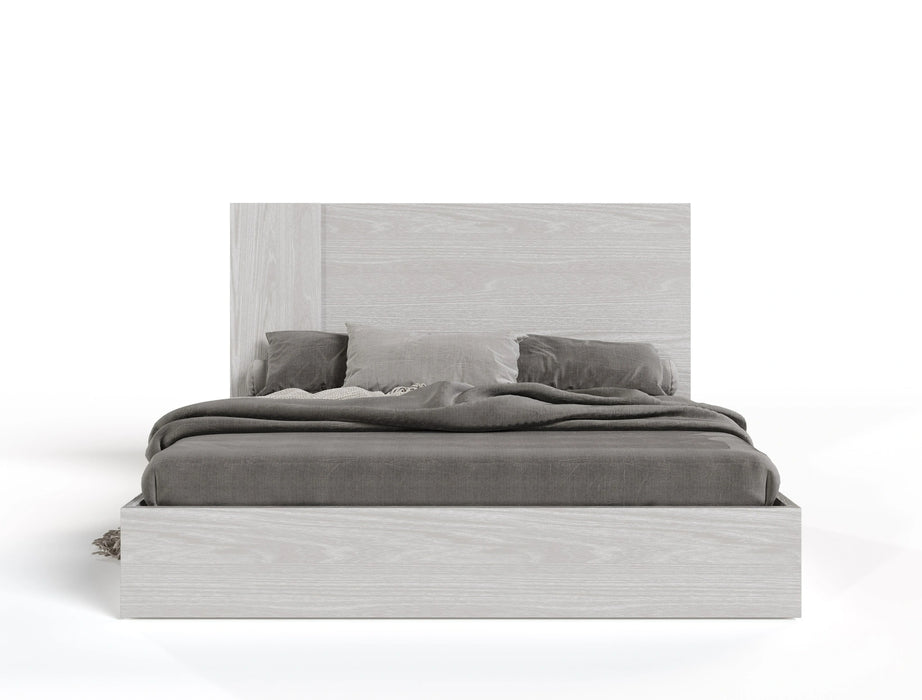 Asus - Modern Italian White Bed