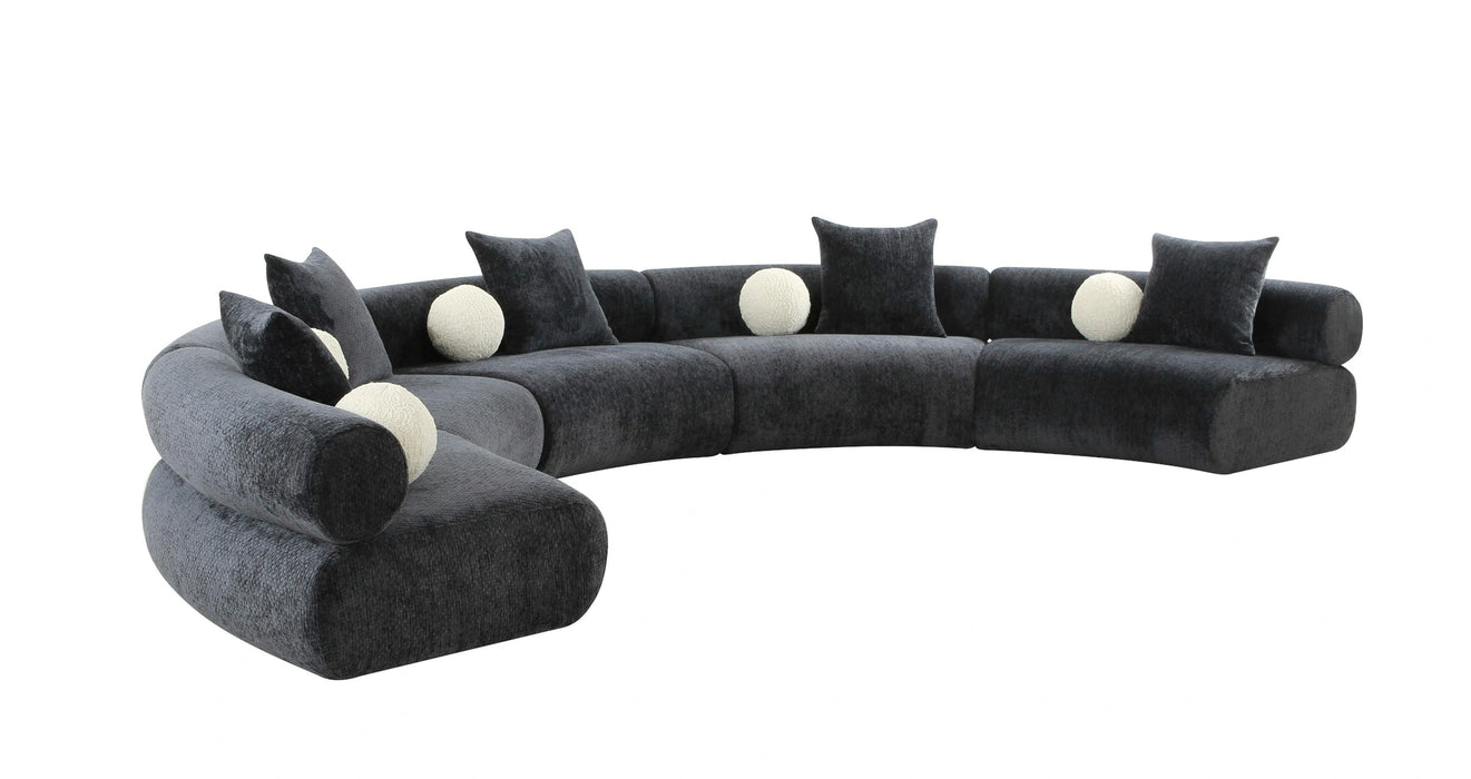 Divani Casa Simpson Contemporary Sectional Sofa
