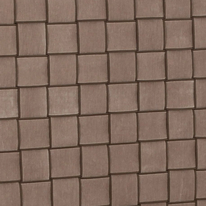 Rousey - Modern Taupe Fabric Bed