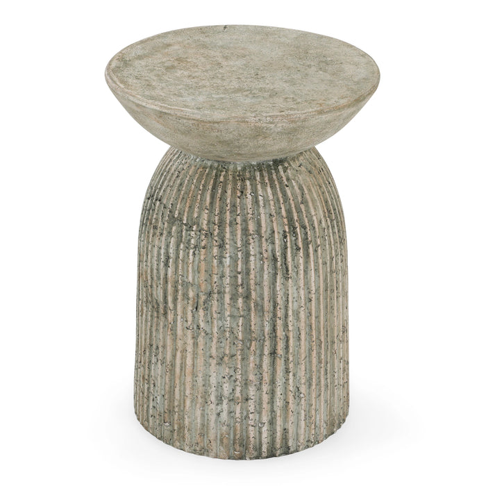 Katyal - Modern Old Grey Fiberform End Table